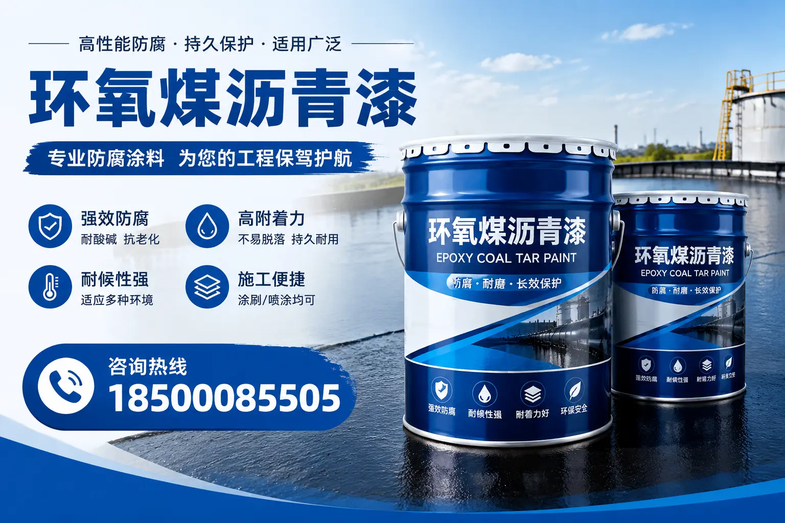 环氧煤沥青漆与其他漆类的比较，蕉城用户的选择依据